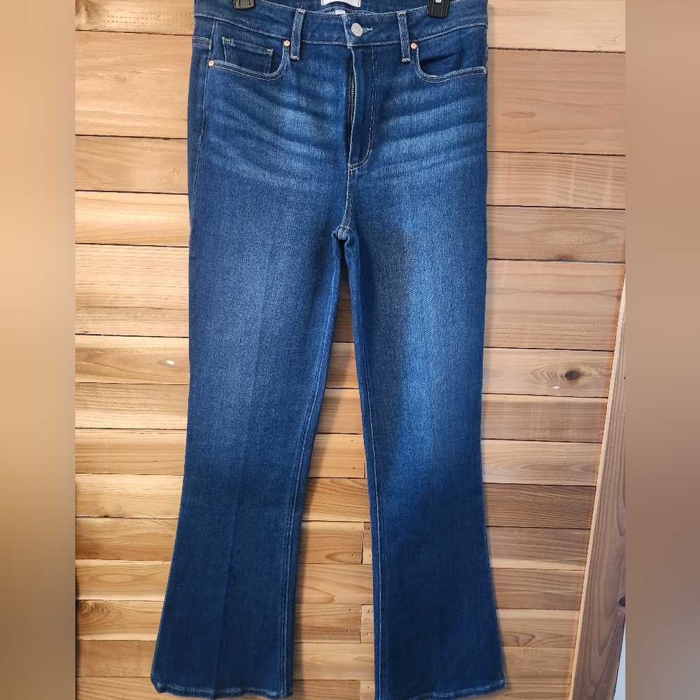 PAIGE Dark Blue Jeans Size 30